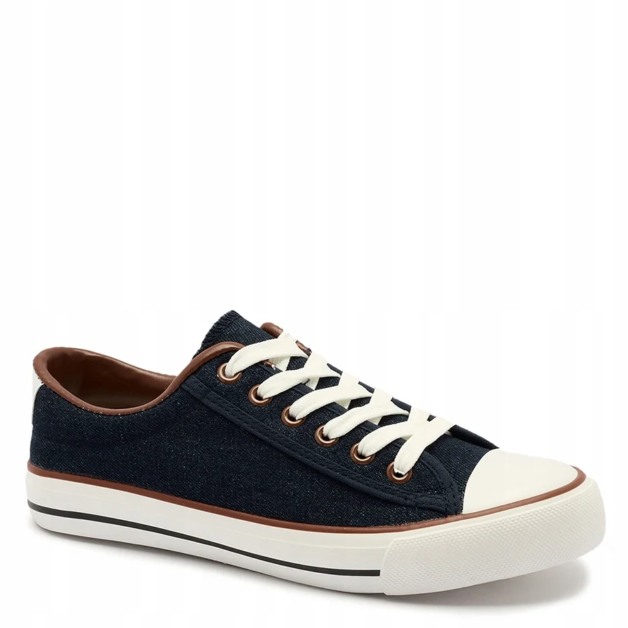 GRANATOWE TRAMPKI DAMSKIE GUMPY 37