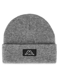 Kappa Czapka KAP-U3-002-AW24 Szary - Czapki damskie - miniaturka - grafika 1