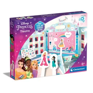 Clementoni Magiczny teatrzyk Disney Princess Księżniczki 18727 - Zabawki kreatywne - miniaturka - grafika 5