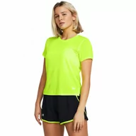 Koszulki sportowe damskie - Damska koszulka do biegania Under Armour UA Streaker SS - zielona - UNDER ARMOUR - miniaturka - grafika 1