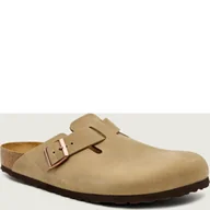 Klapki i japonki damskie - Birkenstock Skórzane mule BOSTON narrow fit - miniaturka - grafika 1