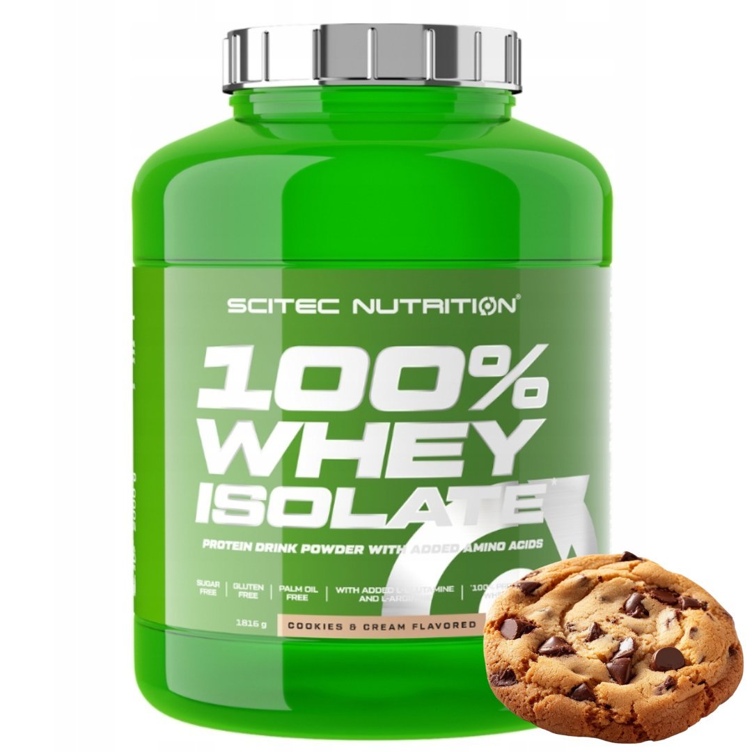 Scitec Whey Isolate 1816g - Ciastko z kremem