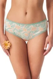 Figi damskie bawełniane (2 pack) w kwiaty LPC 989 - Majtki damskie - miniaturka - grafika 1