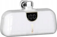 Powerbanki - Mini powerbank Dudao K20SL w ksztacie torebki Lightning 5000mAh - biay - miniaturka - grafika 1