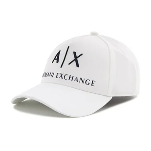 Czapka z daszkiem Armani Exchange 954039 CC513 00812 Biały - Czapki męskie - miniaturka - grafika 1