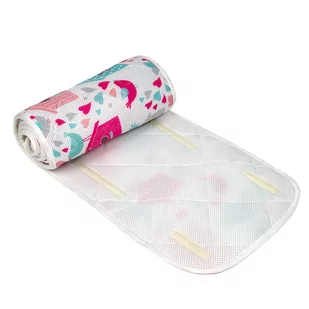 Ochraniacz na szczebelki - ochraniacz do łóżeczka Protect Domki Różowe - Ochraniacze do łóżeczka Ochraniacz na szczebelki - ochraniacz do łóżeczka Protect Domki Różowe - Ochraniacze do łóżeczka - miniaturka - grafika 1