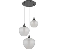 Lampy sufitowe - Globo 15548-3HK - Żyrandol na lince MAXY 3xE27/40W/230V czarny - miniaturka - grafika 1