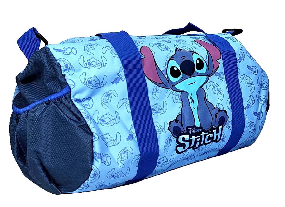 Niebieska torba Disney Stitch 38 x 22 x 18 cm