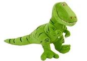 Zabawki interaktywne dla dzieci - Duży pluszowy dinozaur 100cmx60cm zielony - Leantoys - miniaturka - grafika 1
