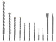 Wiertła - PARKSIDE® Zestaw wierteł do kamienia, cegły i betonu lekkiego (Zestaw wierteł udarowych i dłut, 11 elementów) - miniaturka - grafika 1
