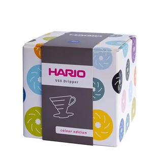 Hario Ceramiczny Drip V60-02 czarny ZC917-440E3 - Zaparzacze i kawiarki - miniaturka - grafika 2