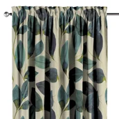 Zasłony - Zasłona na kanale z grzywką 1 szt. - miniaturka - grafika 1