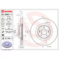 Tarcze hamulcowe - Tarcza hamulcowa BREMBO 09.D990.11 - miniaturka - grafika 1