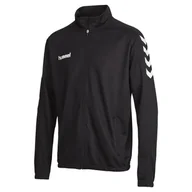 Odzież sportowa dziecięca - Bluza piłkarska dla dzieci Hummel Core Kids Poly Jacket - miniaturka - grafika 1
