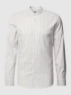 Koszule męskie - Koszula casualowa o kroju slim fit ze stójką model ‘Manderin’ - miniaturka - grafika 1