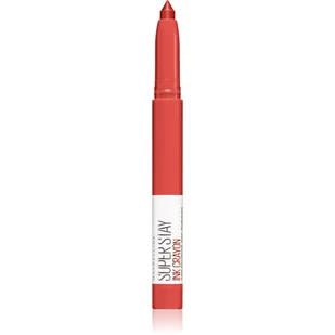Maybelline New York New York szminka do ust, Super Stay Ink Crayon, matowa i trwała, nr 115 Know No Limits, 1,5 g B3331800 - Szminki - miniaturka - grafika 1