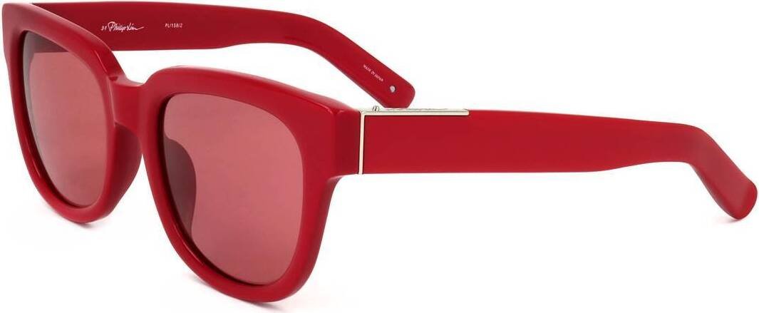 Męskie okulary przeciwsłoneczne Phillip Lim by Linda Farrow PL158 RED 55/23/138