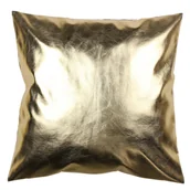 Poduszki dekoracyjne - Poduszka INGOT 45 x 45 cm złota - miniaturka - grafika 1