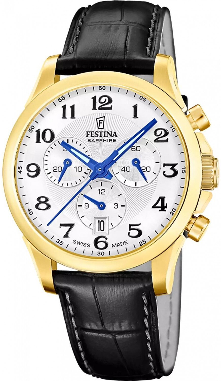 Zegarek Festina Zegarek męski Festina F20099-1S czarny