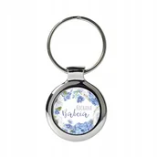 Breloki - Brelok w prezencie dla ukochanej Babci z napisem „Kochana Babcia” - miniaturka - grafika 1