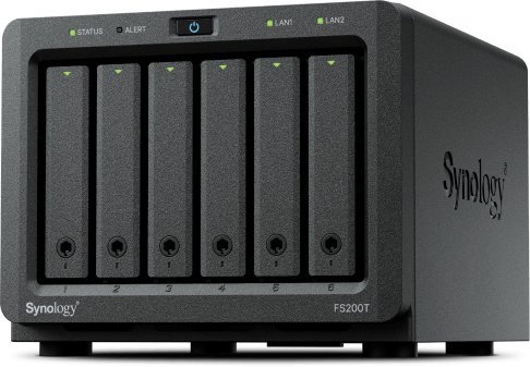 Serwer plików Synology FS200T serwer danych NAS Desktop Intel Celeron J4125 4 GB DDR4 Czarny
