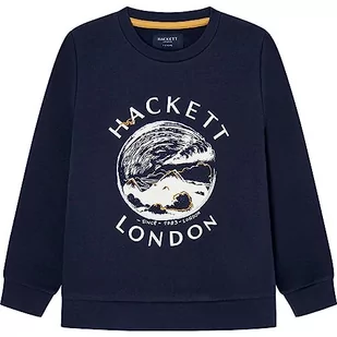 Hackett London Bluza chłopięca z grafiką, Niebieski (granatowy), 24 miesi?cy - Bluzy dla chłopców - miniaturka - grafika 1