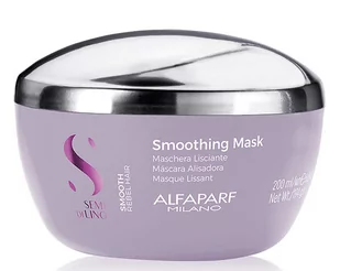 Alfaparf Alfaparf Semi di Lino Smooth maska dyscyplinująca 200ml - Maski do włosów - miniaturka - grafika 1