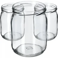 Pojemniki kuchenne - Szklane słoiki Senna 540ml 24 szt. 82mm bez wieczka - miniaturka - grafika 1