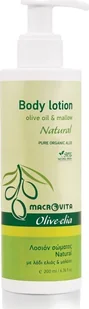 Macrovita MACROVITA OLIVE-ELIA NATURAL nawilżające mleczko do ciała z bio-oliwą i malwą 200ml - Balsamy i kremy do ciała - miniaturka - grafika 1
