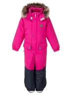 Kombinezony dla dzieci - Kombinezon dla dziewczynki KERT fuksja Lenne, r. 92 - miniaturka - grafika 1