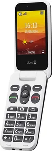 Doro Leva L31 basic phone, black / white - Telefony stacjonarne - miniaturka - grafika 1