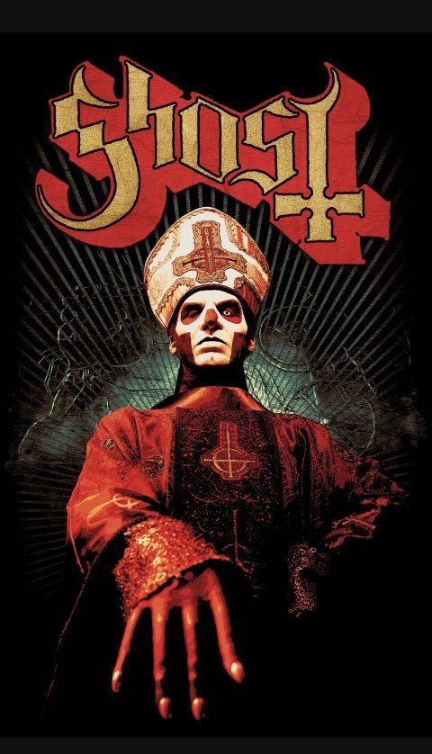 PODKŁADKA POD MYSZ Z Nadrukiem 22x18 cm GHOST - PAPA EMERITUS Tekst Prezent