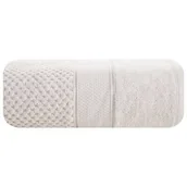 Ręczniki - Lumarko Lumarko Ręcznik JESSI 70x140cm beżowy /EF2986 Mondex - miniaturka - grafika 1