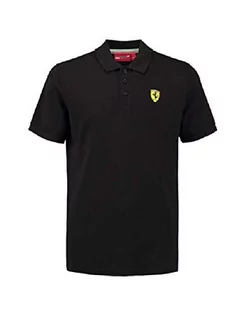 Koszulki męskie - Ferrari F1 Polo Classic - Black - grafika 1