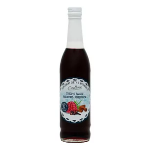 Suplement Diety Z Witaminą C. Syrop O Smaku Malinowo-Korzennym. 430 Ml. Produkt Pasteryzowany. - Syropy i koncentraty owocowe - miniaturka - grafika 1