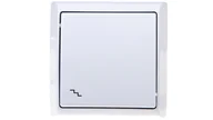 Wyłączniki światła i elektryczne - Ospel Łącznik schodowy Bis BIAŁY ŁN-3B/00 - miniaturka - grafika 1