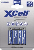 Baterie i akcesoria - XCell Batterie Extreme Lithium FR03 Micro AAA 4St. - miniaturka - grafika 1