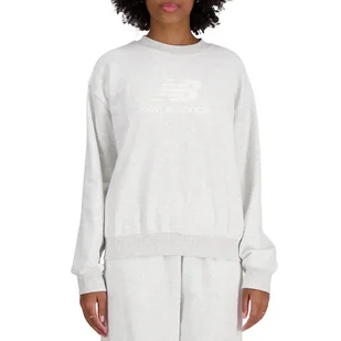 Bluza New Balance WT41503AHH - szara - Bluzy sportowe damskie - miniaturka - grafika 1