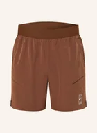 Spodenki damskie - Nike Szorty Tenisowe Court Advantage braun - miniaturka - grafika 1