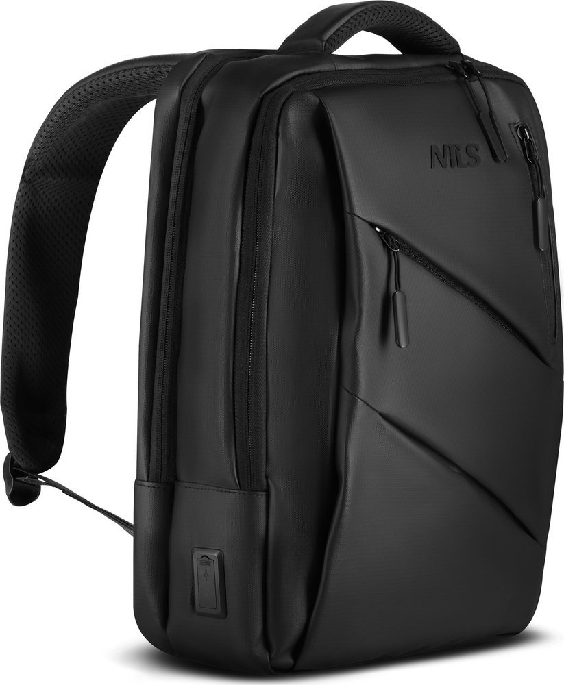Plecak Nils Extreme NC4502 PLECAK NA LAPTOP Z USB CZARNY NILS