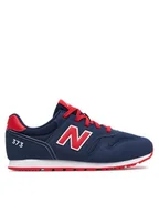 Buty dla chłopców - New Balance Sneakersy YC373AI2 Granatowy - miniaturka - grafika 1