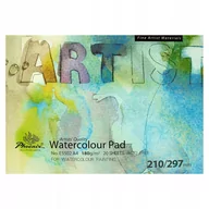 Podobrazia, bloki, papiery - Blok do farb wodnych akwareli Phoenix 180 g A4 - miniaturka - grafika 1