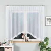 Firany - Firanka gotowa żakardowa ŻAKLINA 300x160 023405-001 - miniaturka - grafika 1