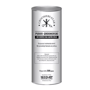Groomers Star - puder do sierści średniej i miękkiej, 0,5 kg - Maszynki i nożyczki dla psów - miniaturka - grafika 1