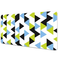 Podkładki na biurko - Podkład ochronny na biurko Latające trójkąty 120x60 cm - miniaturka - grafika 1