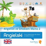 Nauka - Angielski ze Smokiem Memo 2 Kurs słownictwa dla dzieci w wieku 4-6 lat poziom podstawowy A0) - miniaturka - grafika 1
