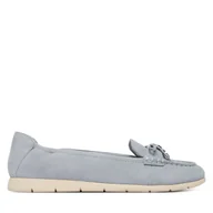 Mokasyny damskie - Mokasyny Tamaris 1-24621-46 Niebieski jasny - miniaturka - grafika 1