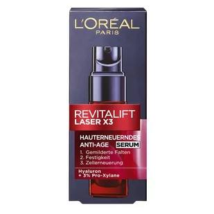 L'Oréal Paris Revitalift Laser X3 pielęgnacji twarzy Anti-Aging Serum 30 ML A66718 - Serum do twarzy - miniaturka - grafika 1