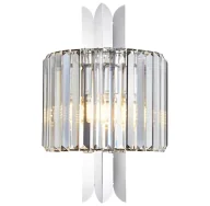 Lampy ścienne - Kinkiet glamour ze szklanym kloszem - 22X K573 Z8-H81 - miniaturka - grafika 1