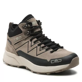 Buty trekkingowe damskie - CMP Trekkingi Kaleepso Mid Hiking Shoe Wp 31Q4916 Cenere/Vetro - grafika 1